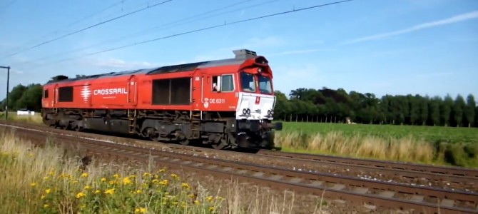 Crossrail DE6311 solo 31-07-15 Crossrail DE6311 solo 31-07-15